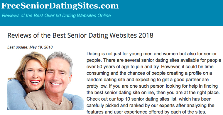 Avoid a nursing home by dating