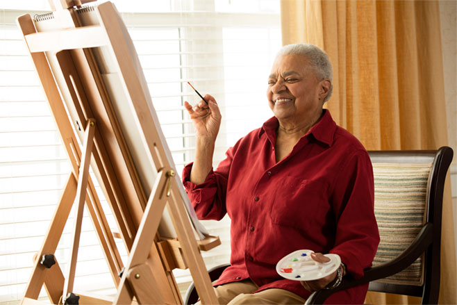 Assisted Living helps with many activities for seniors