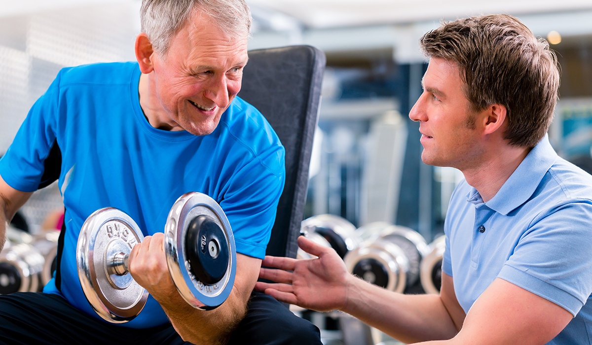 Weight training exercises for seniors can really help with aches and pains
