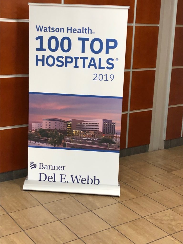 Banner Del Webb is one of the Top 100 Hospitals in the country
