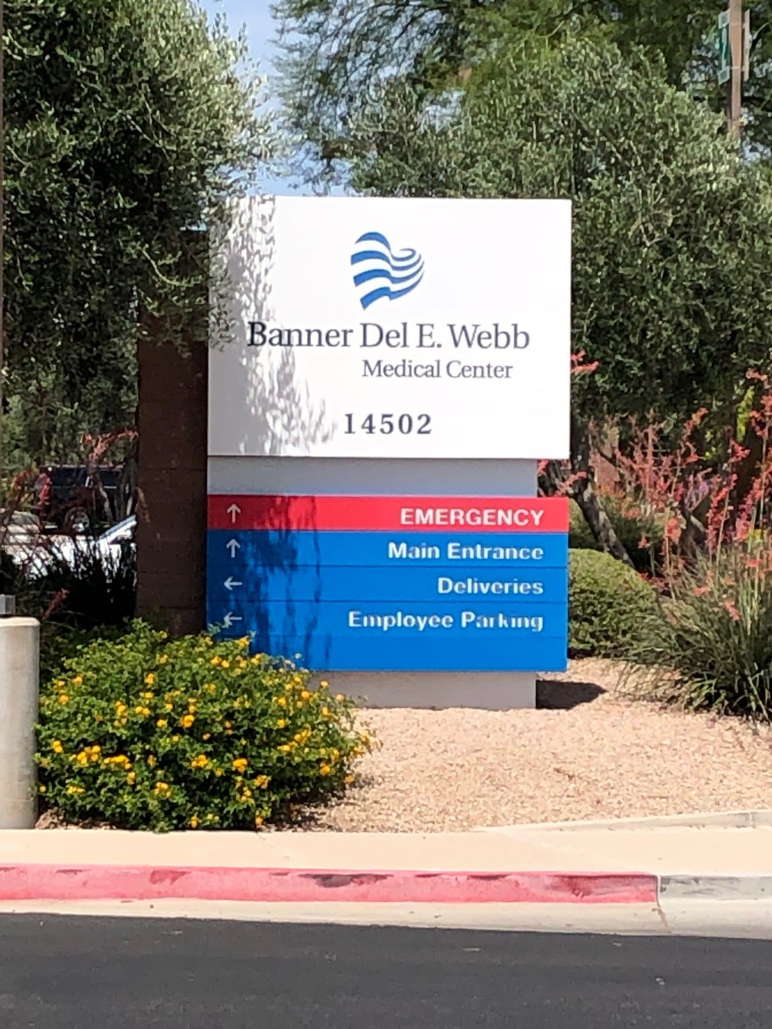 Banner Del Webb Hospital is the largest of the Surprise AZ medical centers