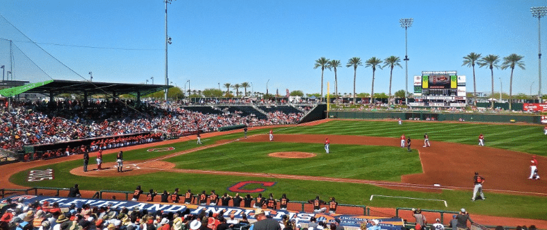 Spring Training is one of the great things to do in Goodyear AZ