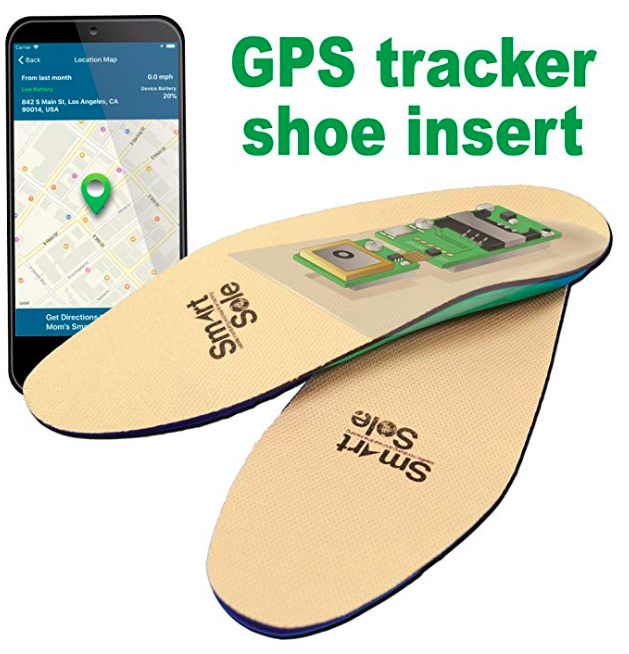 GPS shoe trackers will help people from wandering