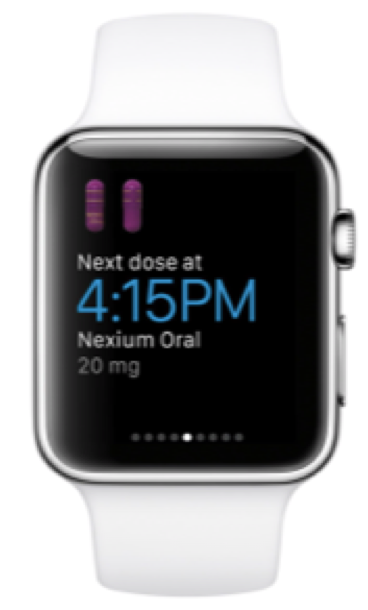 The WebMD App also works on the Apple Watch