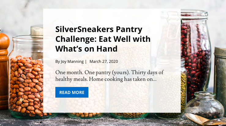 Silver Sneakers Nutrition goes well with the exercise programs for seniors